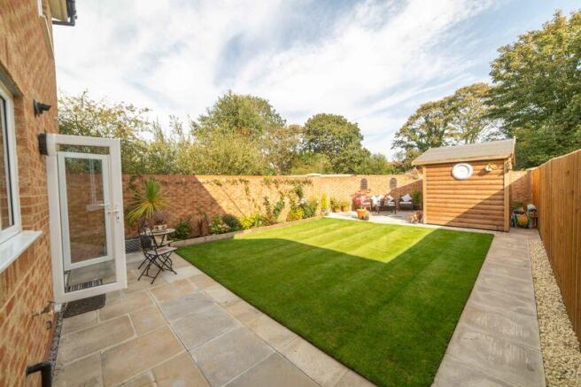 Rear garden