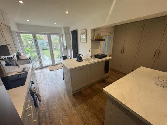 Kitchen with utility