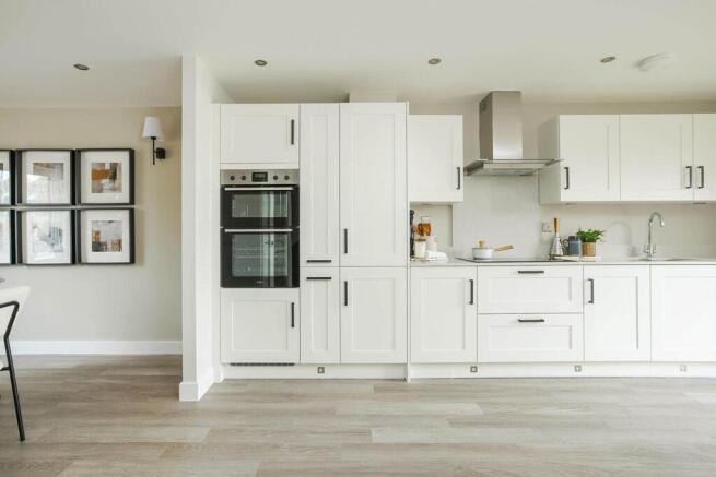 A brand new, modern kitchen is ready to go from the day you move in