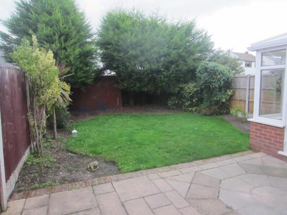 Rear garden
