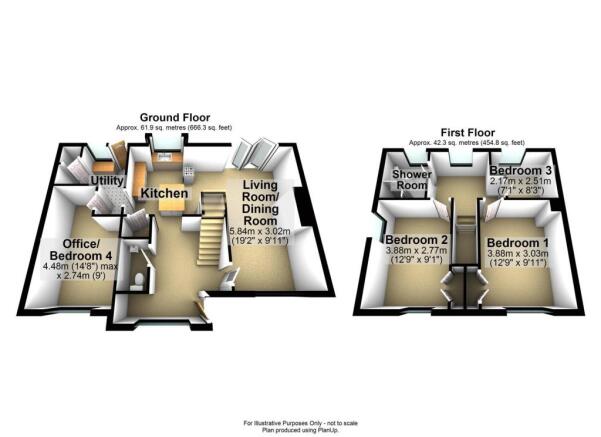 The Village, Strensall, 3d
