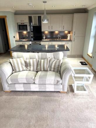 Lounge with Open Plan Kitchen