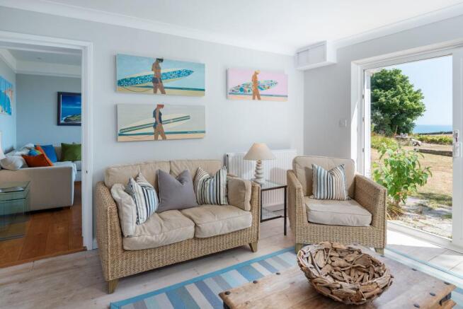 Landcombe Cottage Living Room 1