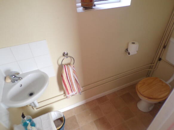 Ground floor Cloakroom