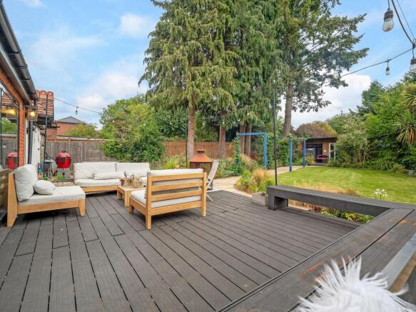 Garden decking