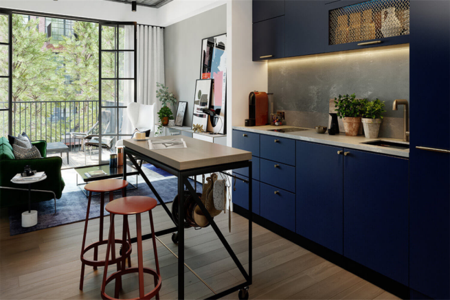 Open plan
