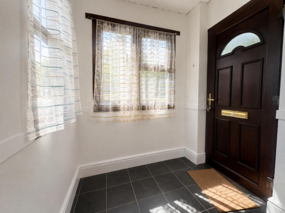ENTRANCE PORCH & HALL