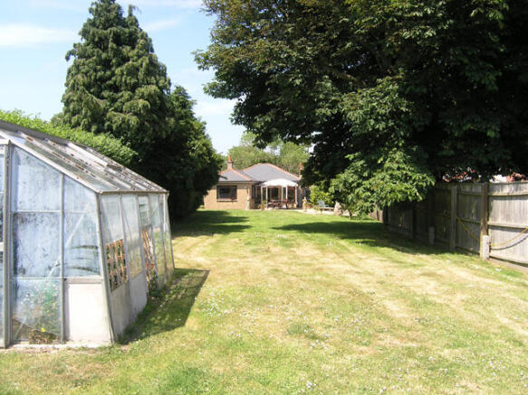 Rear garden