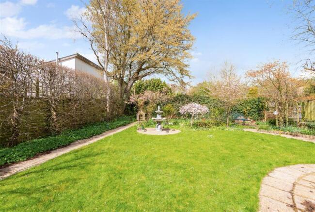 Rear garden