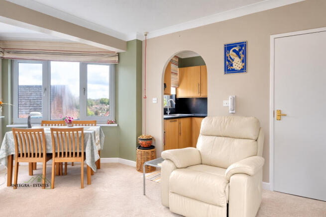 Lounge with kitchen view Sydenham SE26