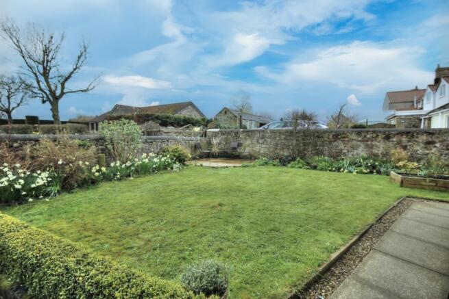 Rear garden