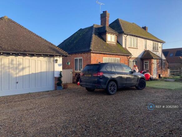 Front Of House With Parking For 6+ Cars