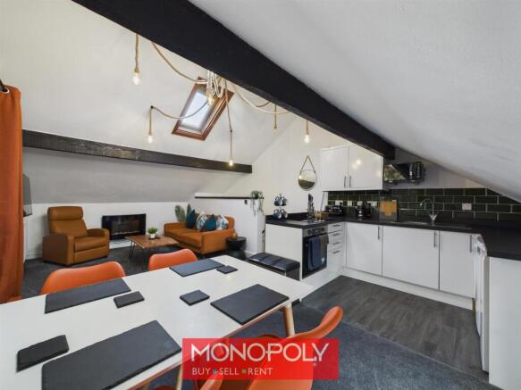 First Floor Open-Plan Lounge / Kitchen / Dining Ro