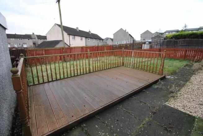 Rear of property