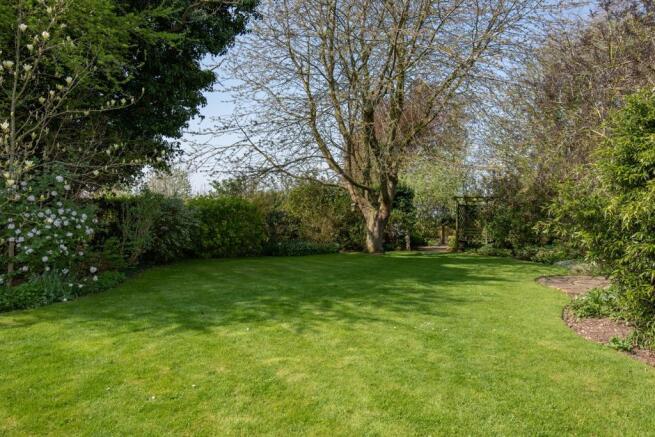 Rear garden