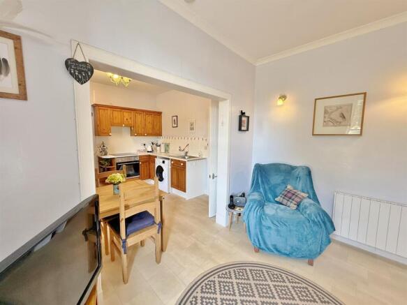 Lounge to dining and kitchen area