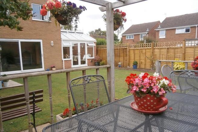 Rear garden