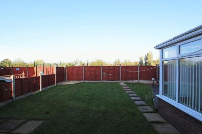 Rear garden