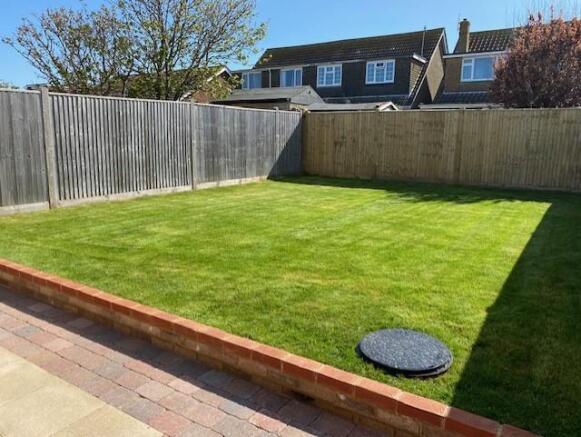 Rear garden