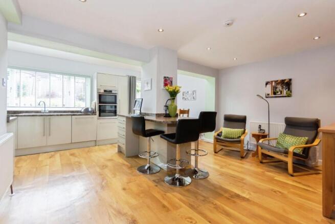 Extended Kitchen/dining room
