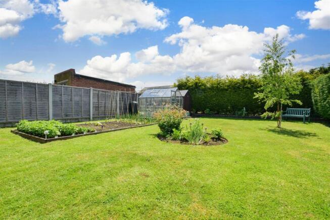 Garden With Greenhouse