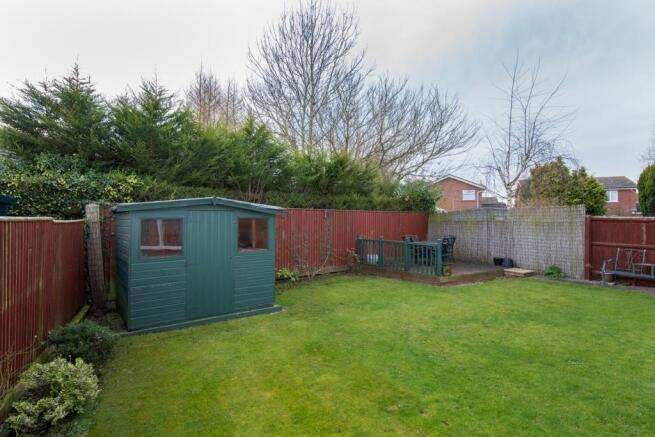 Enclosed rear garden