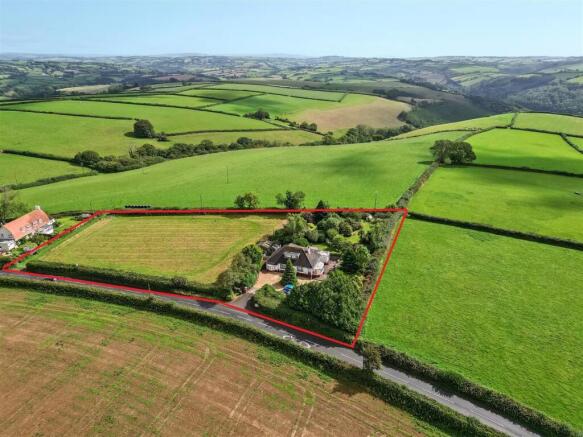 Drone View with boundary outline