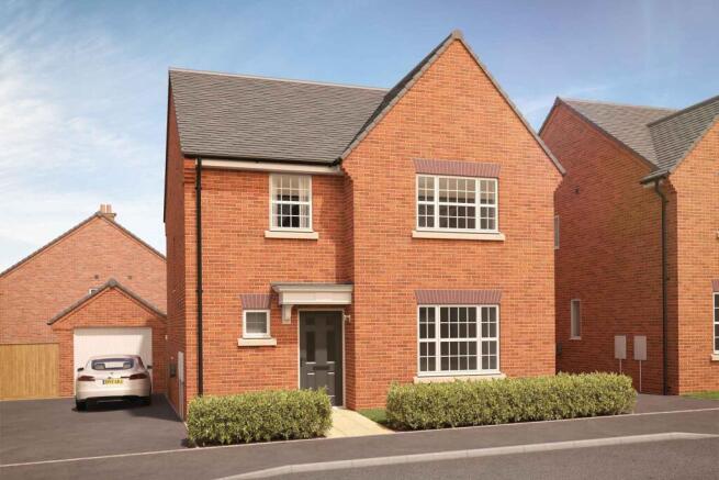 Exterior Westbury 4 Bedroom New Build