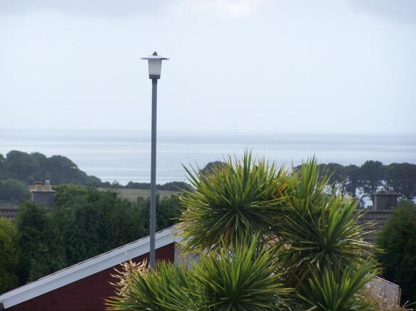 VIEW FROM DRIVEWAY