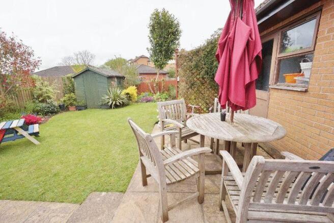 Rear garden