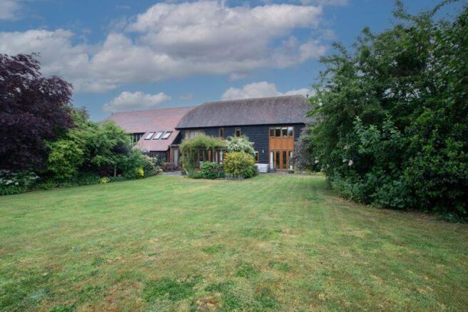 Rear of property