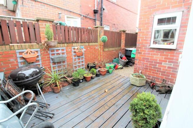 Rear garden