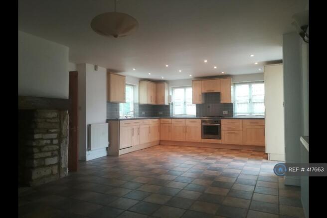 Stone Floor Kitchen