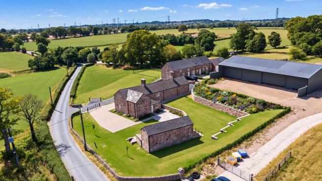 Ivy House Farm Rear Aerial .jpg