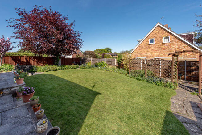 Rear garden