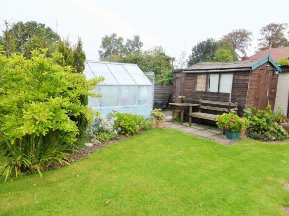 Greenhouse and Shed