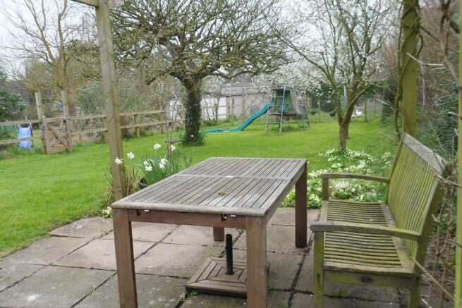 Rear garden