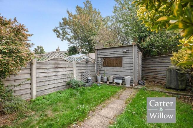 Private rear garden 