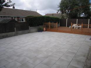 Rear garden