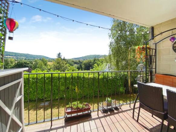 Rear balcony