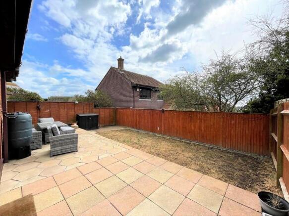 Rear garden