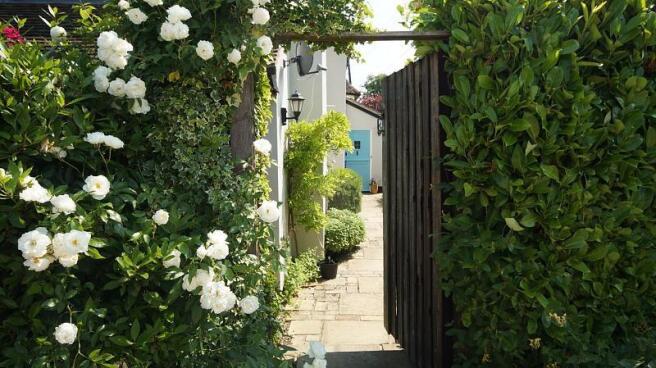 Side Entrance from Garden