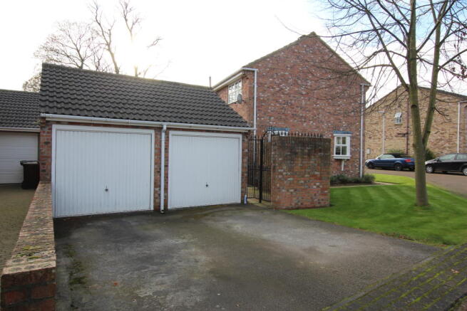 Double Garage and Driveway