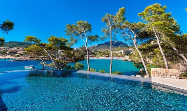 Pool mit Blick