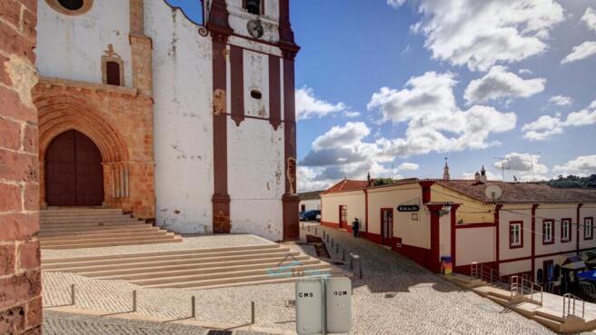 just steps from cathedral and church