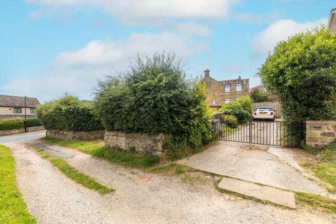 Rear Driveway