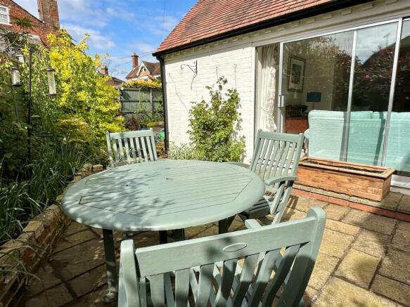 rear courtyard garden