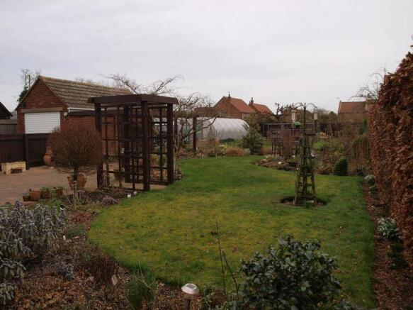 Generous Rear Garden