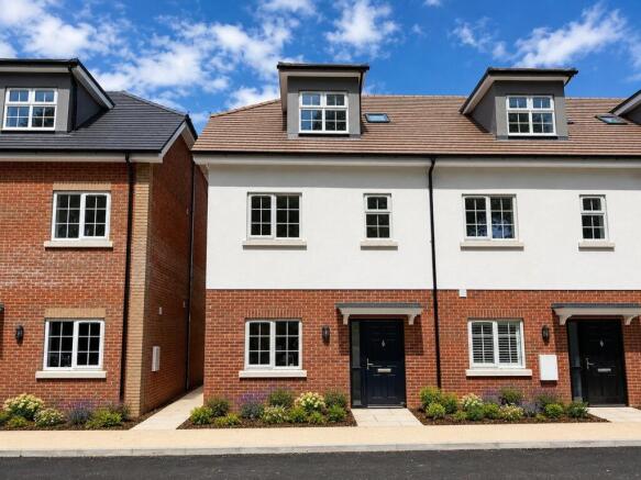3-bed terraced on Chapel Gardens, Anstey Lane, Alton, Hampshire, £575,000