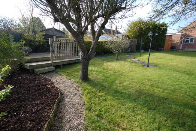 Rear garden